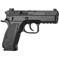 CZ, Shadow 2 Carry, Double Action/Single Action, Semi-automatic, Metal Frame Pistol, 9MM, Aluminum Grips, Optics Ready, Decocker, Luminescent Sights, 15 Rounds, 2 Magazines