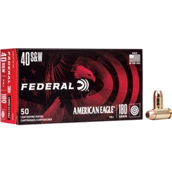 Federal RTP40180 Range & Target 40S&W 180gr Full Metal Jacket 50 Per Box