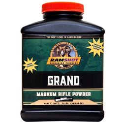 Ramshot Grand (Rifle) Smokeless Powder 1 Pound