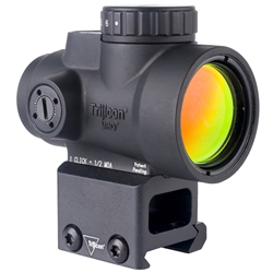 Trijicon 2200303 MRO SD Black 1x25mm 2 MOA Red Dot Reticle Lower 1/3 Co-Witness Mount
