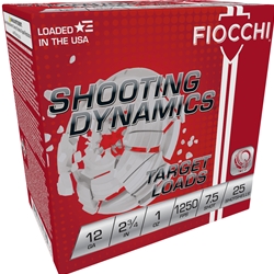 FIO SHOOTING TARGET 12GA 2.75" 1OZ #7.5 25