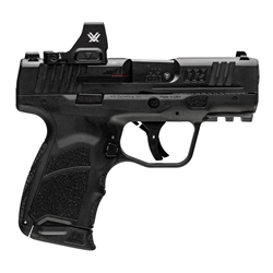 HK 81001353 CC9 w/Optic Micro Compact 9mm Luger 10+1 3.32" Black Barrel, Black Steel Serrated w/Optic Slide, Black Polymer Frame w/Picatinny Rail, Interchangeable Backstrap Grip, Vortex CCW