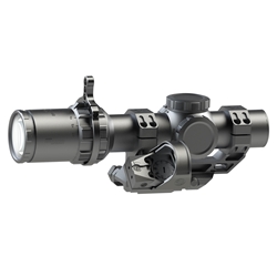 Sig Sauer Electro-Optics SOTMC61000R1 Tango-MSR Compact Black 1-6x24mm, 30mm Tube Illuminated BDC6 Reticle, Romeo1 3MOA Red Dot Reticle w/10 Brightness Settings