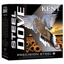 Kent Cartridge K12SD286 Steel Dove 12Gauge 2.75" 1oz 6Shot 25 Per Box
