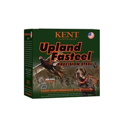 Kent Cartridge K122US326 Upland Fasteel 12Gauge 2.75" 1 1/8oz 6Shot 25 Per Box