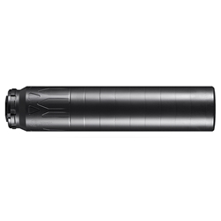 Dead Air NOMADL Nomad L 30 Cal, Rated Up To 300 Norma Mag, Black Cerakote Stainless Steel, 5/8"-24 tpi Direct Thread